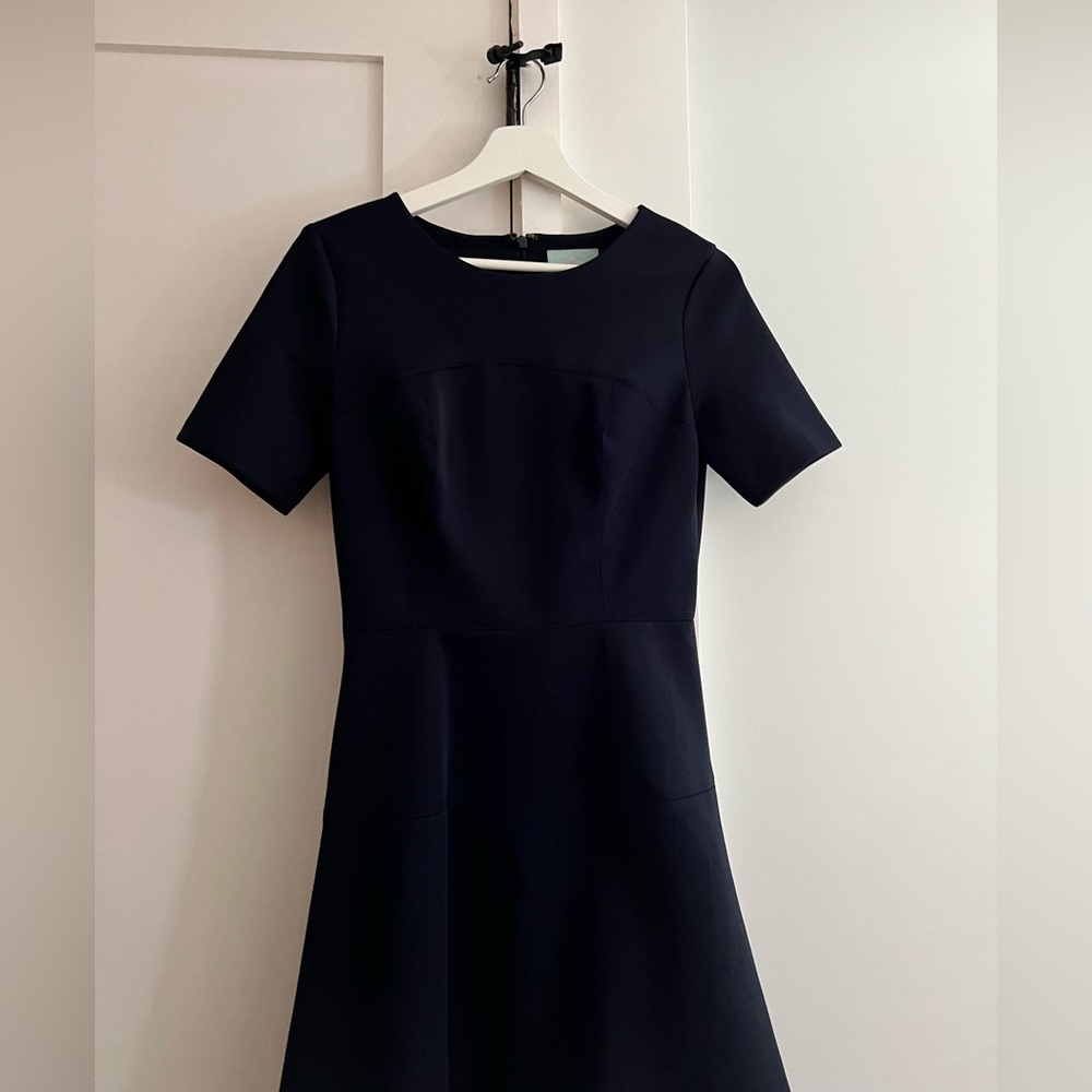 Navy Blue, knee-length A-line dress by CeCe